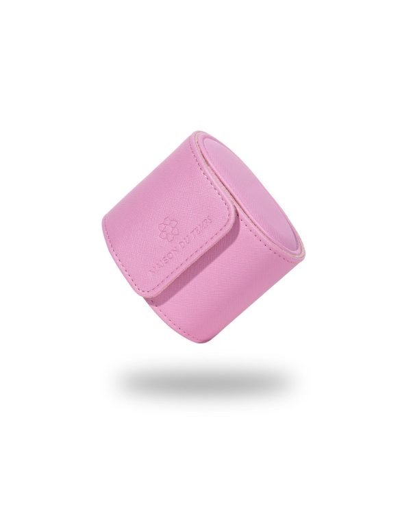 étui rose pour montre